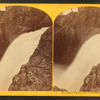 Upper falls of the Yellowstone, 115 feet.