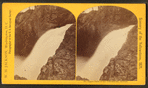 Upper falls of the Yellowstone, 115 feet.