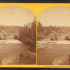 Rapids above the falls of the Yellowstone.