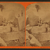 Quarrying granite for Mormon Temple.