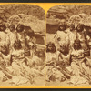 Kai-vav-its, a tribe of Pai Utes living on the Kai-bab Plateau near the Grand Cañon of the Colorado in Northern Arizona : group of women in full dress.