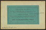 The over-hanging wall.
