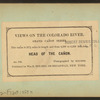 Head of the cañon.