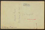 Marble Cañon, the cañon at noon. [Empty rowboat on the banks of the river.]