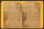 Sandstone cliffs.