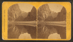 View down Black Cañon, from Mirror Bar. The walls repeated by reflection.
