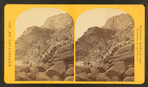 View of Grand Cañon walls, near mouth of Diamond River.