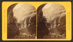 The Cañon of Kanab Creek, near its junction with the Grand Cañon of the Colorado.