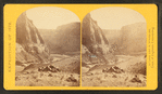 Mouth of the Paria, Colorado River; walls 2,100 feet in height.