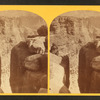 The northern wall of the Grand Cañon of the Colorado, near the foot of the To-Ro-Weap Valley.