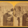 The northern wall of the Grand Cañon of the Colorado, near the foot of the To-Ro-Weap Valley.