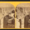 The northern wall of the Grand Cañon of the Colorado, near the foot of the To-Ro-Weap Valley.