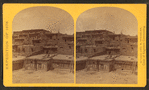 Indian pueblo of Zuni, New Mexico; view from the interior.