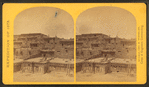 Indian pueblo of Zuni, New Mexico; view from the interior.