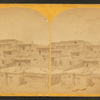 Indian pueblo of Zuni, New Mexico; view from the interior.