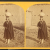 Zuni Indian girl, with water olla.