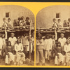 Group of Zuni Indian "braves," at their pueblo, N.M.
