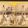 Group of Zuni Indian "braves," at their pueblo, N.M.