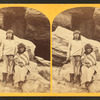 Navajo brave and his mother.