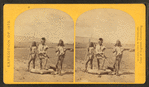 Apache Indians, as they appear ready for the war-path.