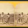 Apache Indians, as they appear ready for the war-path.