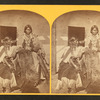Jicarilla brave and squaw, lately wedded. Abiquiu Agency, New Mexico.