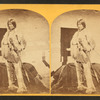 Shee-zah-nan-tan, Jicarilla Apache brave in characteristic costume, northern New Mexico.