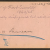Interior of Fort Sumter, 1863-65. ("Madly disfigured but still in the ring.")