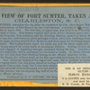 Interior view of Fort Sumter, taken April 1861, Charleston, S.C.
