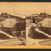 Interior of Fort Sumpter [Sumter], showing gabions and bomb-proofs.