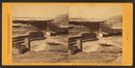 Interior of Fort Sumpter [Sumter]. James Island in the distance.