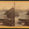 Fort Johnson, James Island. Fort Sumpter [Sumter] in the distance