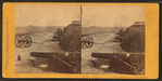 Fort Johnson, James Island. Fort Sumpter [Sumter] in the distance