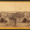 Interior of Fort Moultrie, Moultrieville in dist[ance], Charleston, S.C.