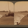 Where the Civil War began - Fort Sumter and distant main land in right, Charleston, S.C.