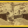 View of an opening to a mine.