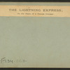 The Lightning Express, or, The Team of a Florida Cracker.