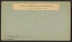 The Lightning Express, or, The Team of a Florida Cracker.