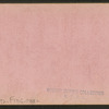 Uncle Ben's cabin. [Elderly couple sitting in front of a cabin.]