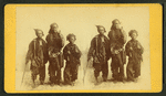 Fellow Citizens. [Studio portrait of three young chimney sweeps.]