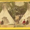 Omaha Indian tent.