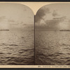 Evening. A view on Lake Erie.