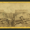 Ruins of 600-pounder Blakely Gun on Frazer's Wharf, Charleston Harbor.