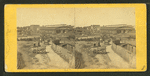 View of rail road depot, Atlanta, Ga., taken two days before the destruction of this city, November, 1864.