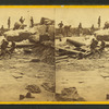 One of the uses of "King Cotton;" Yorktown fortifications.