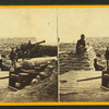 Sand bag fortifications at Yorktown, Va.