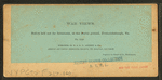 Bodies laid out for internment, at the burial ground, Fredericksburgh, Va.