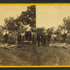 Bodies laid out for internment, at the burial ground, Fredericksburgh, Va.