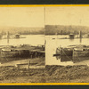 Celebrated Aikens Landing, where all the Rebel prisoners are exchanged, on the James River near Dutch Gap....