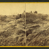 Gen. Butlers' Dutch Gap canal. In the centre [sic] is a dam to keep out the water....
